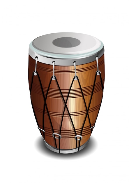 Punjabi-Trommel namens Dhol.