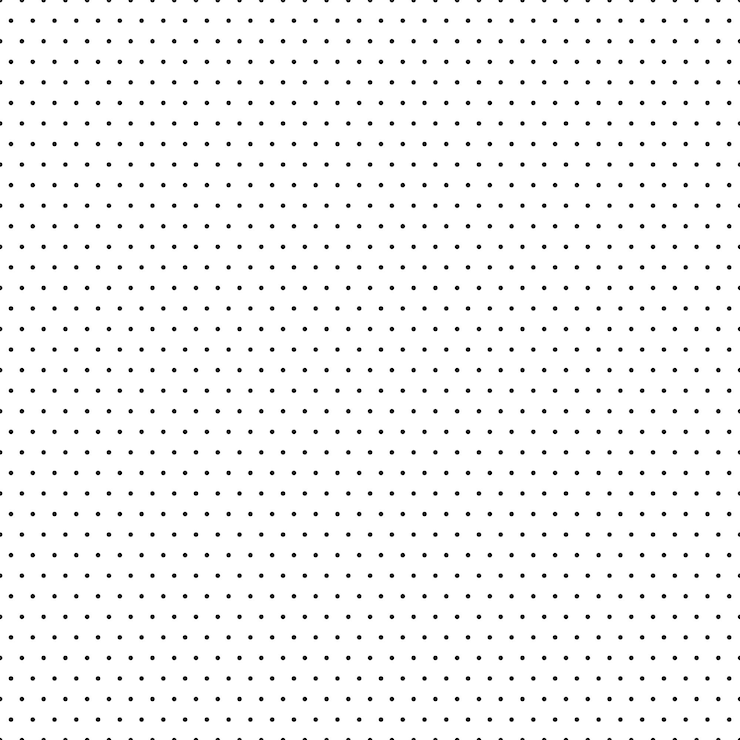 Vektor punktiertes grafikpapier mit gitterpolka-punktmuster geometrischer nahtloser textur für kalligraphie-zeichnungen oder