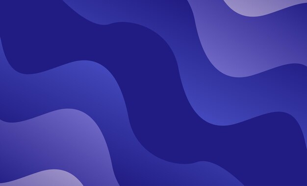 Purple Wave Gradient abstraktes Design-Hintergrund