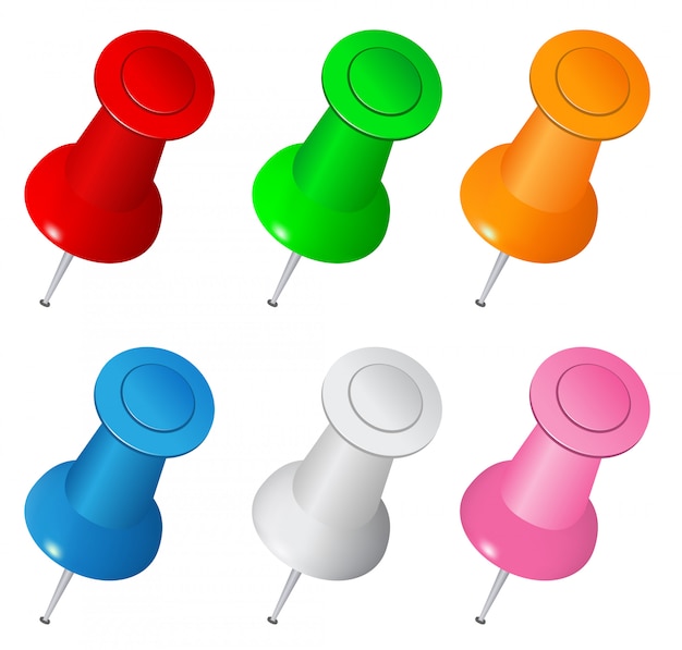 Push Pins gesetzt
