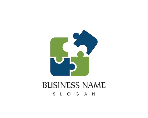 Puzzle-Business-Symbol-Logo-Design