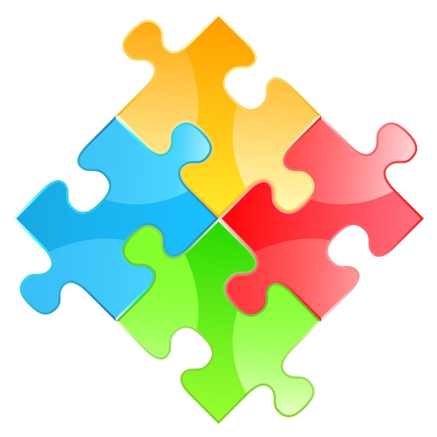 Puzzle-quadrat