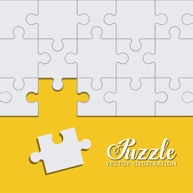 Puzzleteile und große ideen