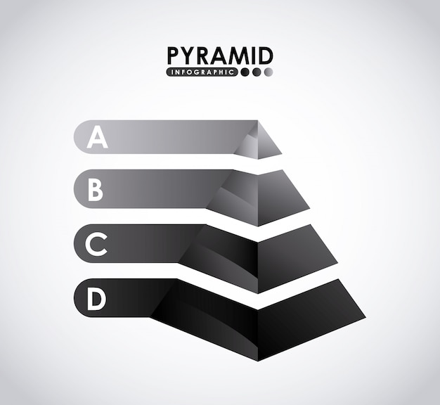 Pyramide infografik