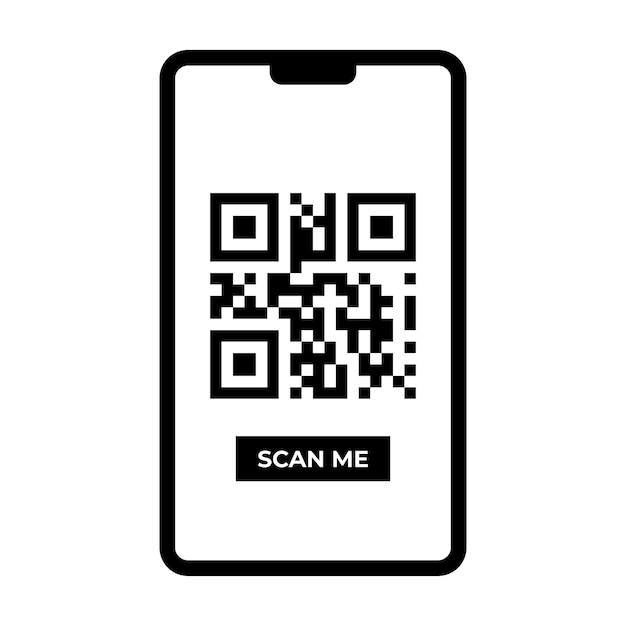 Qr-Code-Symbol Scan mein Smartphone
