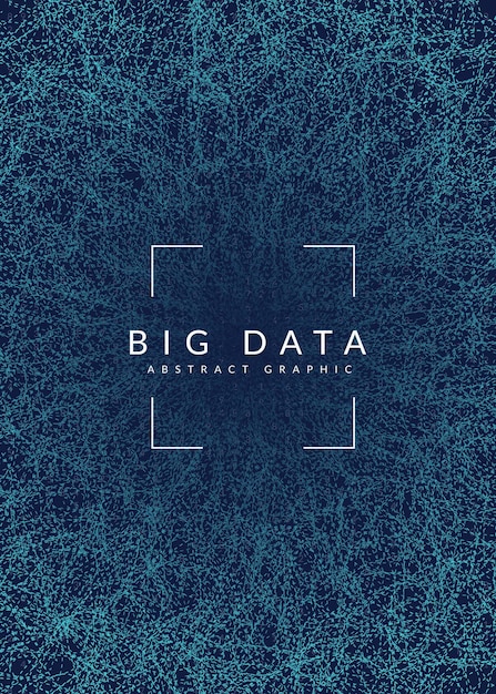 Quantencomputing-Hintergrund Technologie für Big-Data-Visualisierung