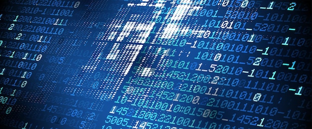 Quantenverarbeitung Deep Learning künstliche Intelligenz Zukünftige neue Technologie für Geschäfts- oder Wissenschaftspräsentationen