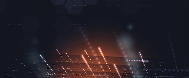 Quantenverarbeitung Tiefes Lernen Künstliche Intelligenz Zukünftige neue Technologie für Wirtschaft oder Wissenschaft Präsentation