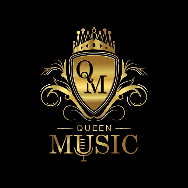 Queen music luxus-logo