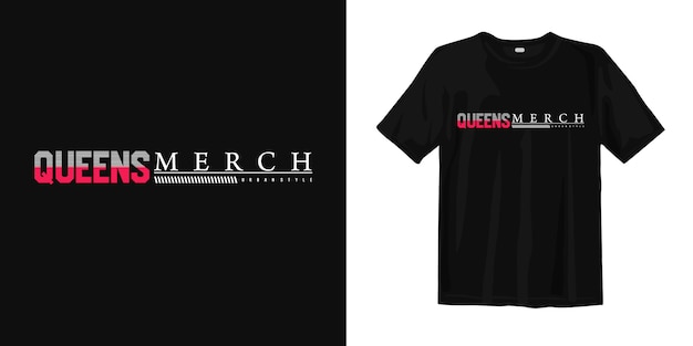 Queens stadtteil von new york city, usa t-shirt design