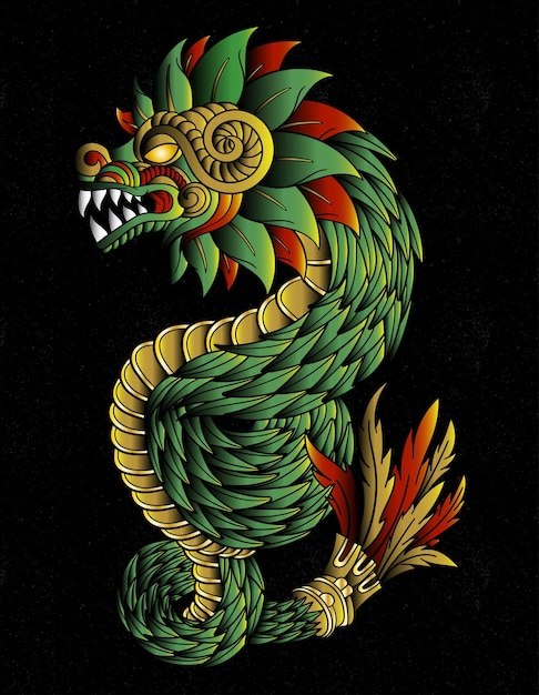 Quetzalcoatl mexikanische Azteken