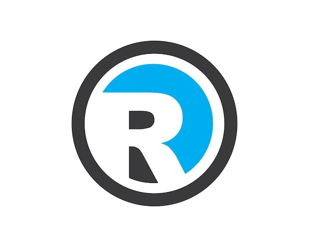 R-Brief-Logo-Business-Vektor