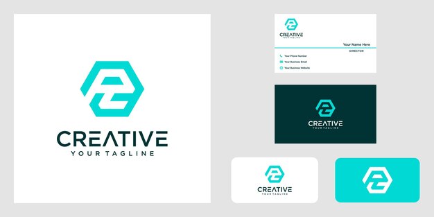 R logo design premium-vektor