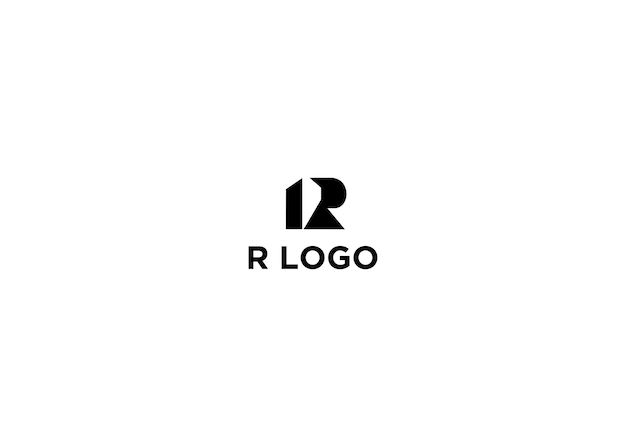 r-Logo-Design-Vektor-Illustration