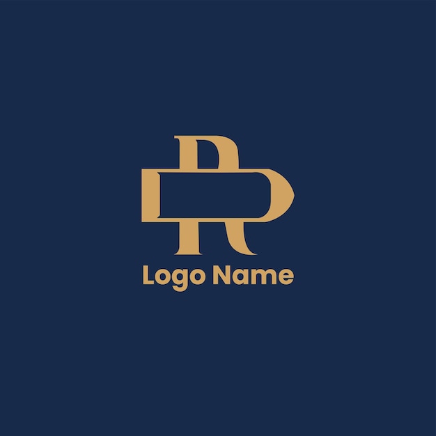 R name wort schiff logo-design