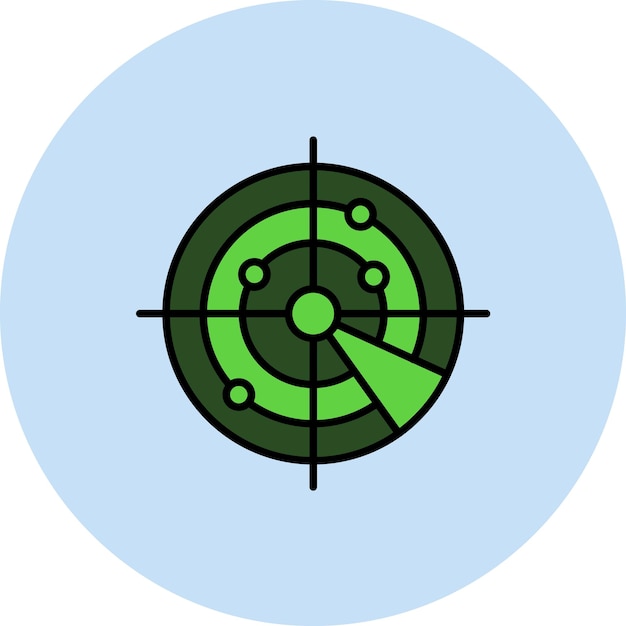 Radar-Flat-Illustration