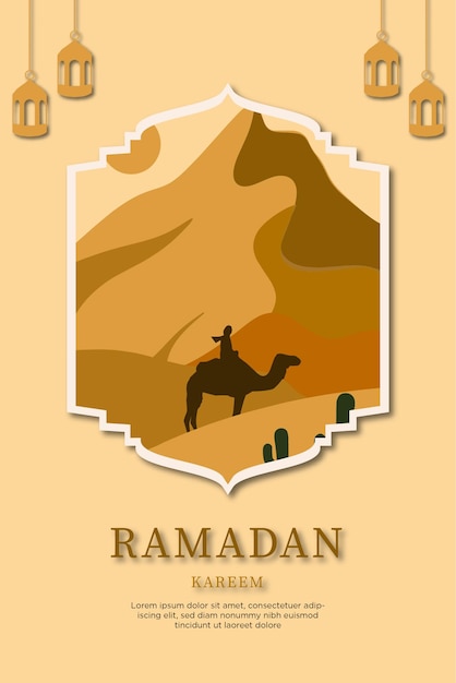 Ramadan-Banner-Vorlage