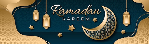 Vektor ramadan-banner