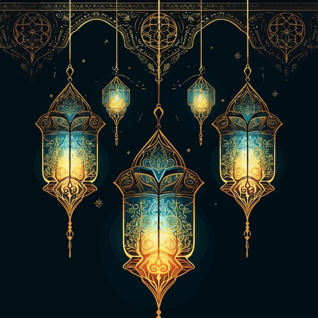 Vektor ramadan design beste sammlung