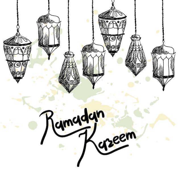 Ramadan-Feier-Illustration