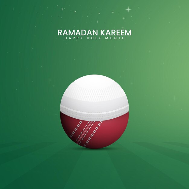 Ramadan kareem. 3d-darstellung