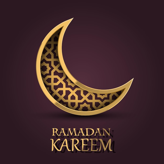 Ramadan kareem-abdeckung, ramadan mubarak-hintergrund, schablonengestaltungselement, vektorillustration