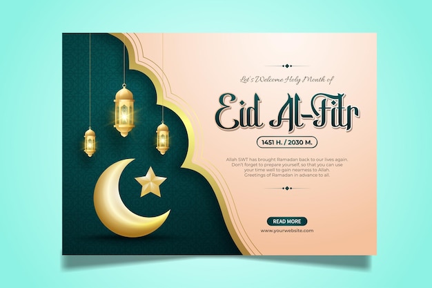 Ramadan Kareem Grußkarte Vektordesign mit islamischer Dekoration für Ramadan Wünsche