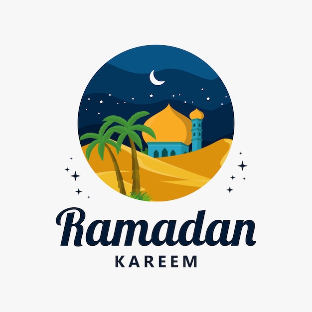 Ramadan kareem grußlogo