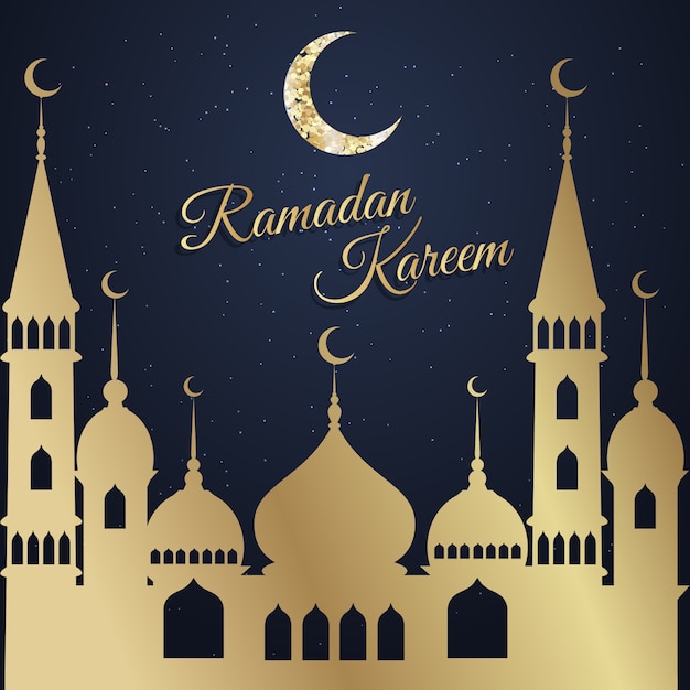 Ramadan kareem hintergrund design