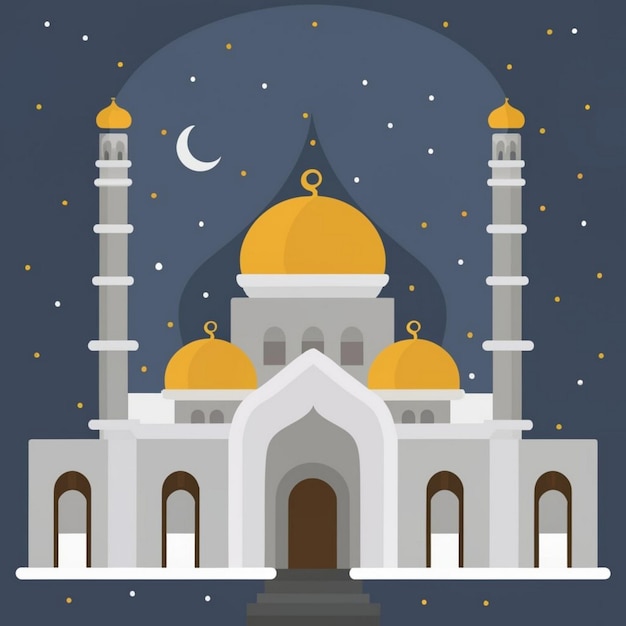 Ramadan Kareem Hintergrundillustration