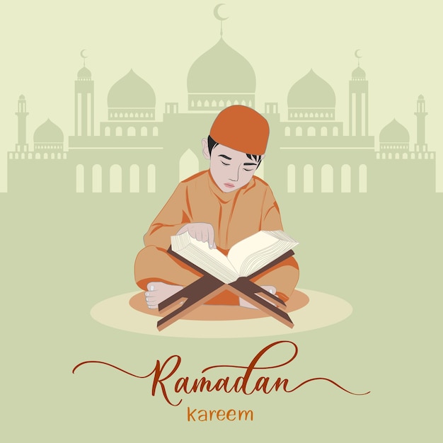Ramadan kareem illustration