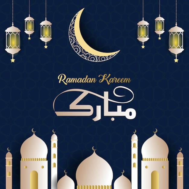 Ramadan kareem islamic post design ramadan mubarak ramadan hintergrund ramadan kareem post design