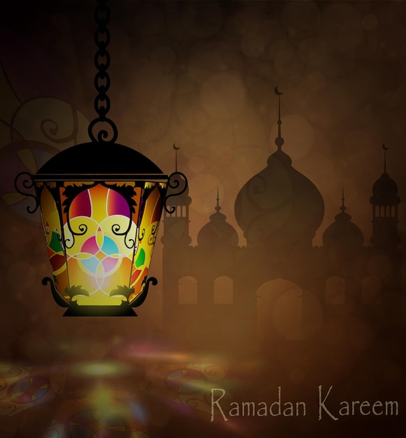 Ramadan Kareem-Lampe