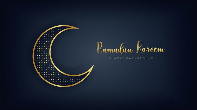 Ramadan kareem luxus hintergrund.