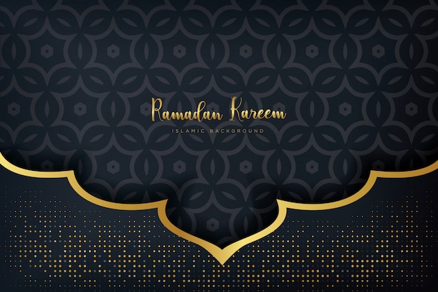 Ramadan kareem luxus hintergrund.