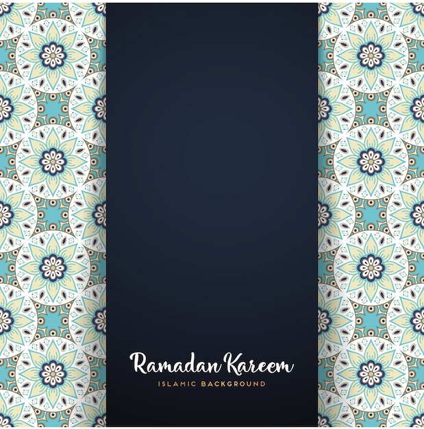 Ramadan kareem mandala motiv