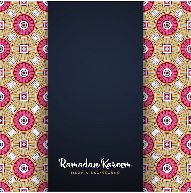 Ramadan kareem mandala motiv