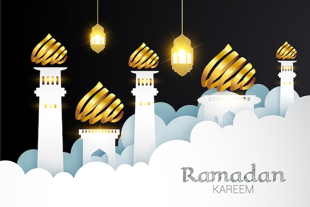 Ramadan kareem-vektor-illustration