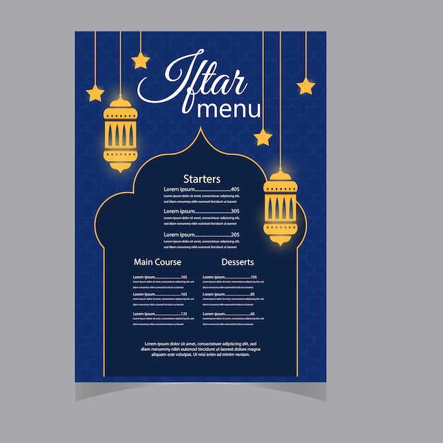 Ramadan Kareem vertikale Banner mit Halbmond und Moschee Kuppel Silhouette Vector Illustration für gr