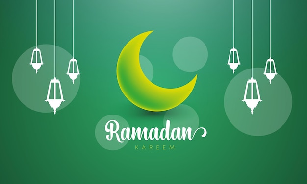 Ramadan kareem-web-banner-vorlage