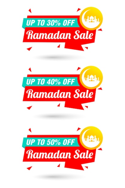 Ramadan sale origami red label set verkauf 30 40 50 rabatt