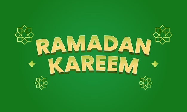 Ramadan-text-effekt