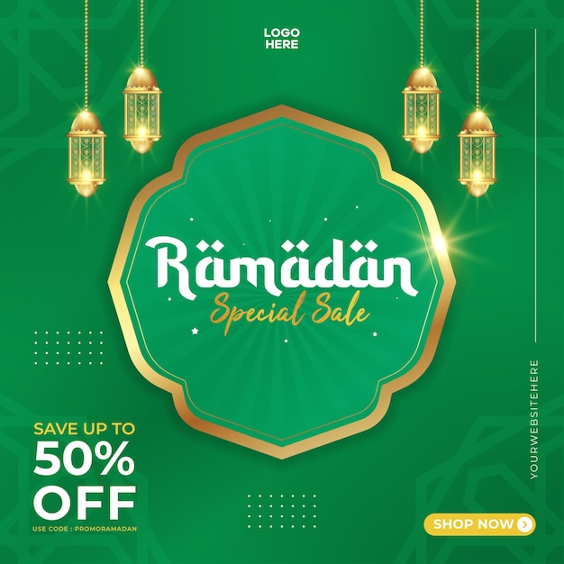 Ramadan-verkaufs-social-media-post-banner-vorlage