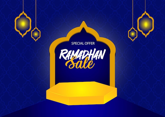 Ramadhan-Verkaufsposten-Banner