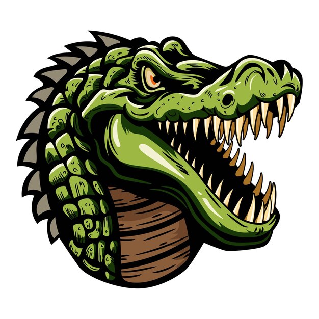 Rauschen des Dinosaurierkopfes