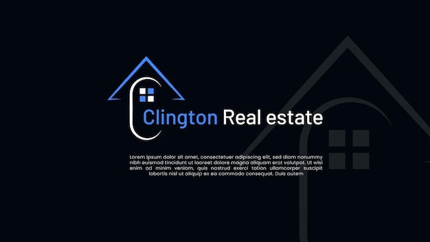 Vektor real estate logo