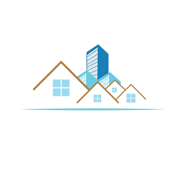 Vektor real estate logo