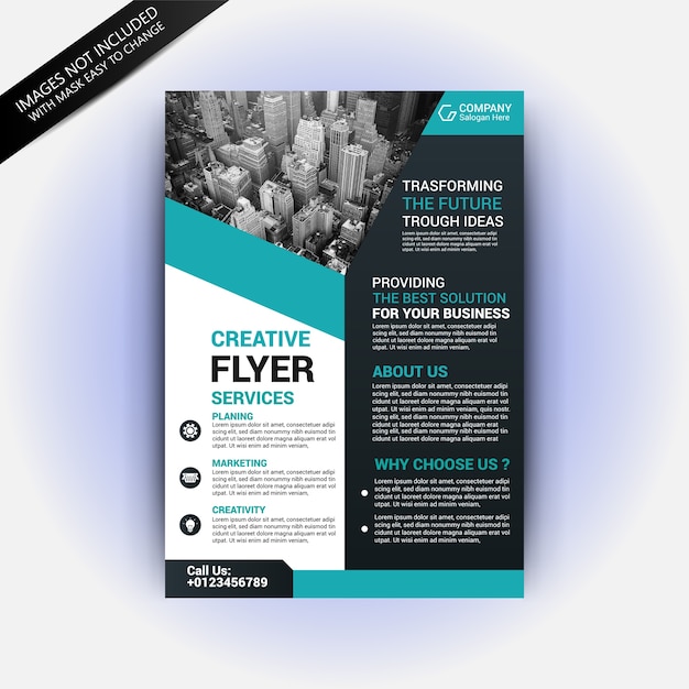 Realestate-flyer-vorlage