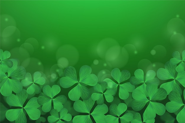 Realistisch verschwommen st. Patrick Tag