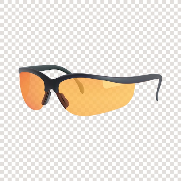 Realistische 3d-sportabenteuer-sonnenbrille